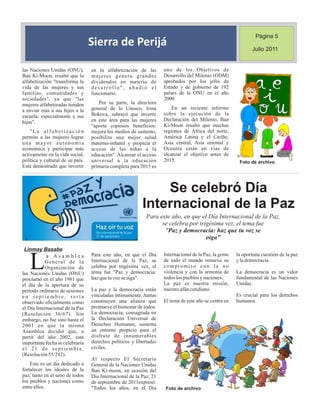 Periódico tercer trimeste 2011