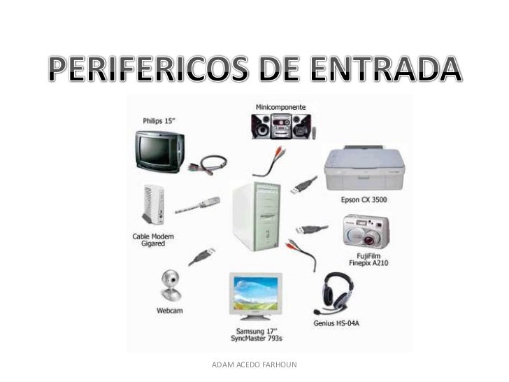 Resultado de imagen para que es un periferico de entrada