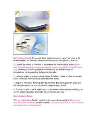 Perifericos de entrada de datos