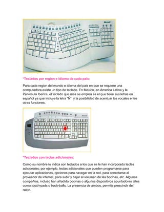 Perifericos de entrada de datos