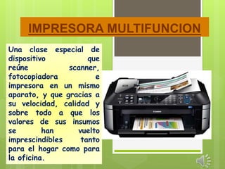 Perifericos de salida diapositivas imprimi rrr