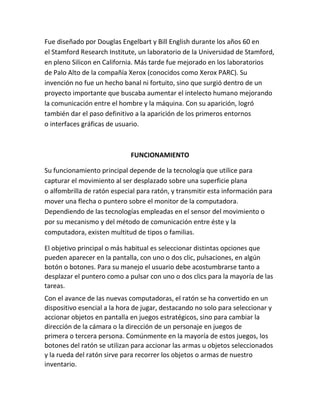 Periféricos  de entrada