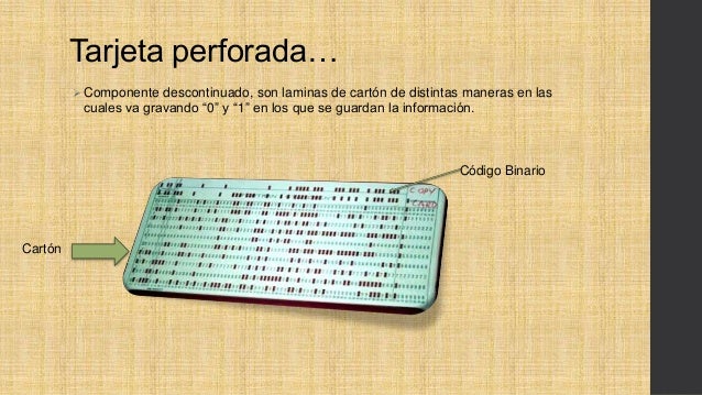 Tarjetas binarias