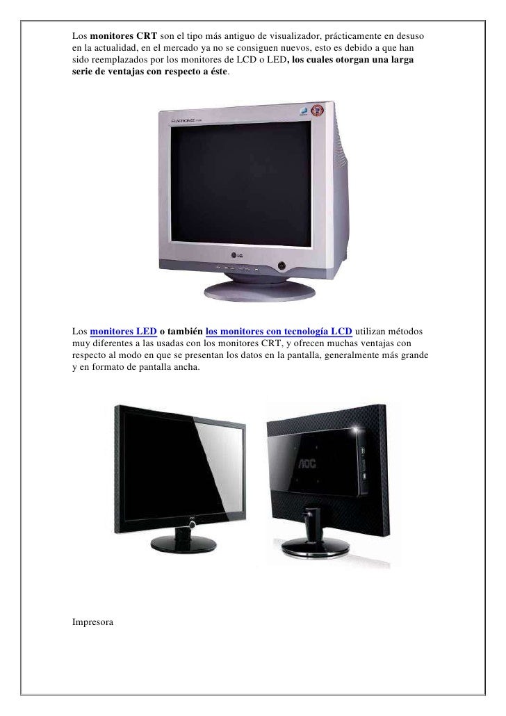 Perifã©ricos de salida
