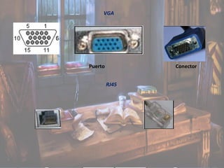 VGA
Puerto Conector
RJ45
 