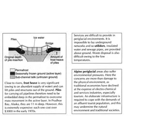 Periglacial processes and features