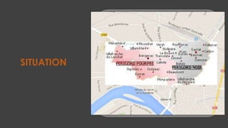 AUTOCAR
MOYEN DE TRANSPORT
DU VOYAGE
HÔTEL
HÔTEL DE FRANCE DE
BERGERAC
6 NUITS EN CHAMBRE DOUBLE DEMI PENSION
SITUATION
 