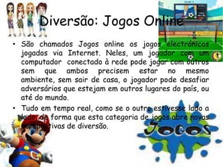 Vantagens:é fácil e grátis construir uma página pessoal;podemos encontrar amigos que não vemos á muito tempo;permite a troca de mensagens de forma grátis, com amigos.Desvantagens:invasão de privacidade;receber emails ou comentários desagradáveis;utilizar os dados pessoais de alguém com fins maldosos;é fácil “criar” uma página com dados de outra pessoa.