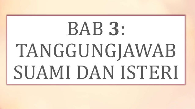 Pendidikan Islam tingkatan 5 - Perkahwinan dalam Islam - SPM