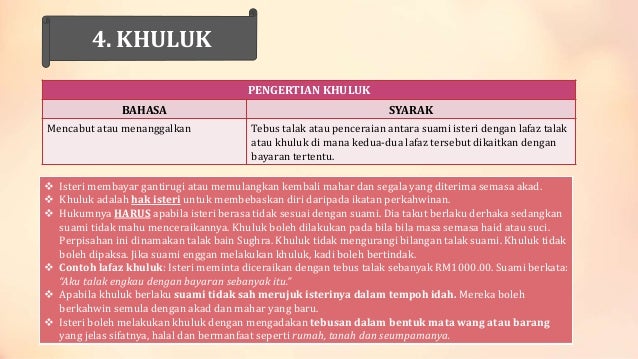 Kesan Khuluk Dalam Perkahwinan