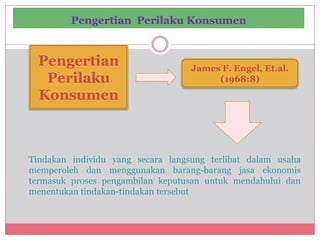 Pengertian Perilaku Konsumen


  Pengertian                       James F. Engel, Et.al.
   Perilaku                      ...