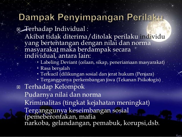 Perilaku menyimpang dan pengendalian sosial (2)