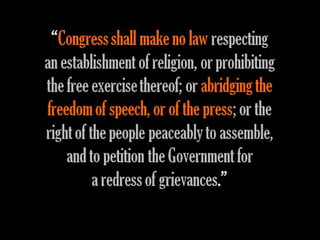 Free Speech Opinion Survey