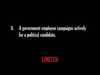 Free Speech Opinion Survey