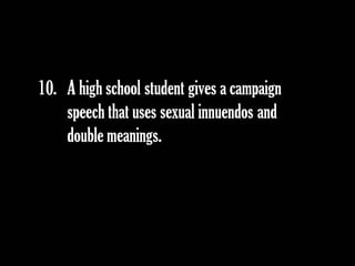 Free Speech Opinion Survey