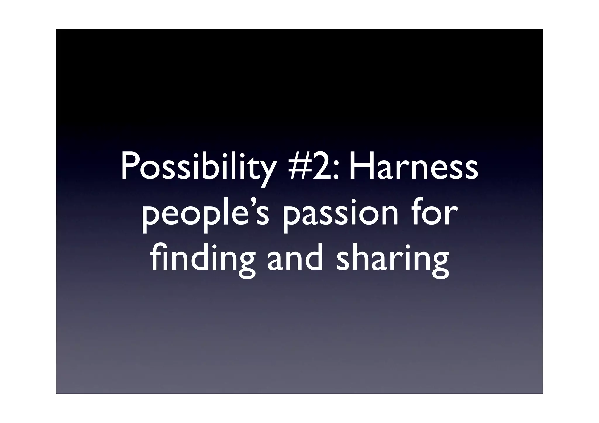 Perils and Possibilities of Web 2