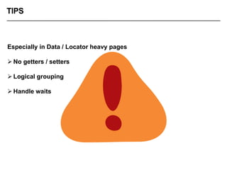 Perils of Page-Object Pattern | PDF