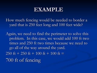 Perimeter | PPT