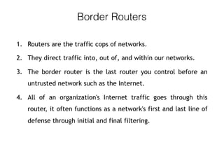CNIT 140: Perimeter Security | PDF