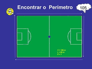 Encontrar o  Perímetro 105 