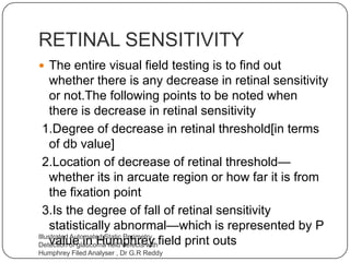 G R Reddy Perimetry Perimetry 1 | PPTX