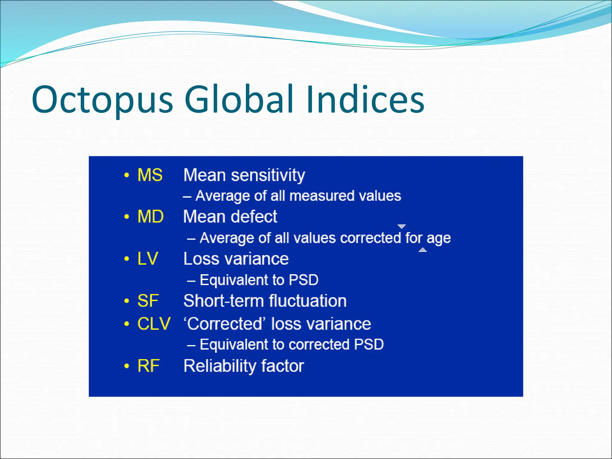 Octopus Global Indices
 