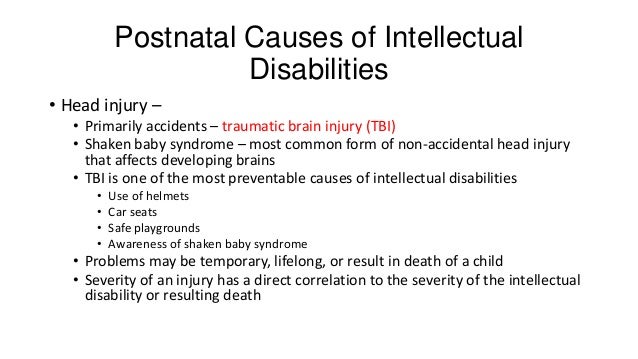Problems With Attention Not Autism >> Perinatal and postnatal causes of intellectual disabilities chapter 2… Problems With Attention Not Autism >> Perinatal and postnatal causes of intellectual disabilities chapter 2…