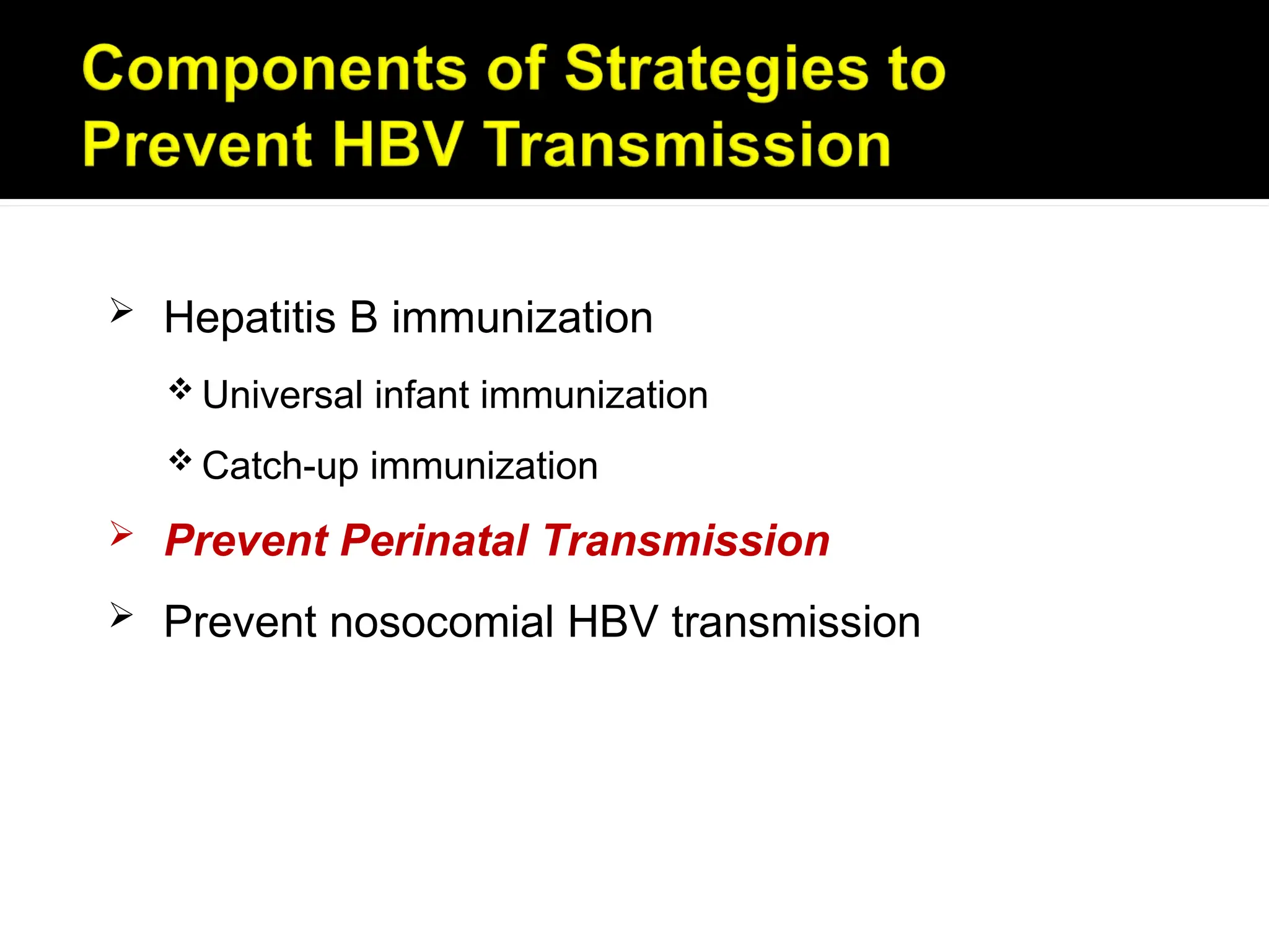 Perinatal transmission of Hepatitis B petro power point | PPT