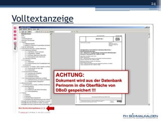 Volltextanzeige24ACHTUNG:Dokument wird aus der Datenbank Perinorm in die Oberfläche von DBoD gespeichert !!!