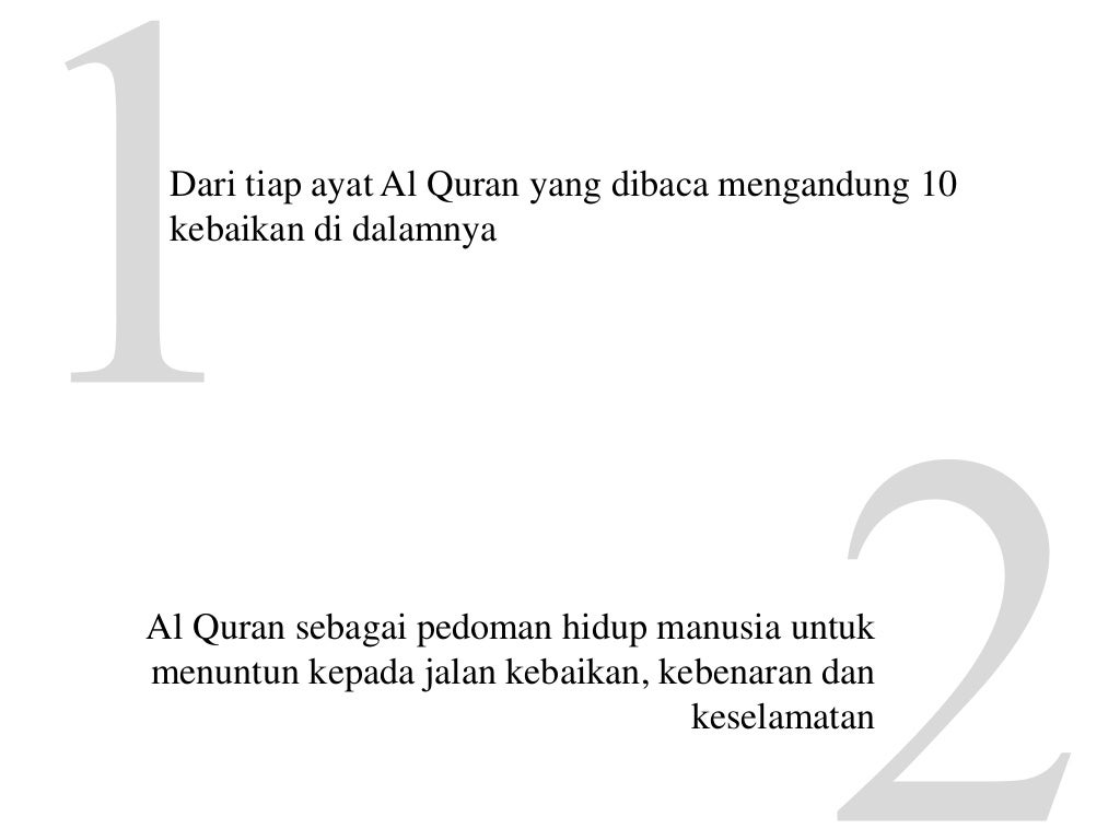 Perintah membaca al qur’an