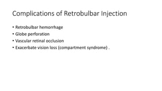 Periocualr Hyaloronic Acid Filler Complications | PPTX