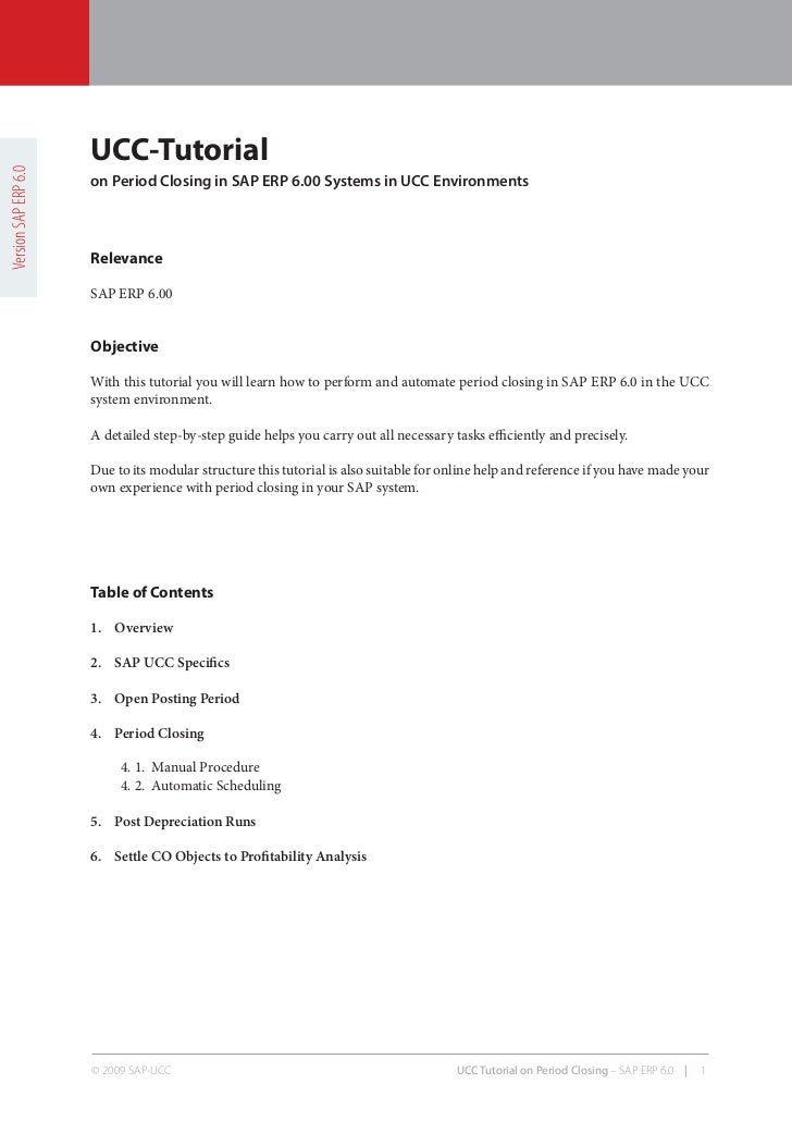 document sample tcodes sap in SAP Closing Period in ECC Steps www.sapdocs.info 6.0 document sample tcodes sap in SAP Closing Period in ECC Steps www.sapdocs.info 6.0