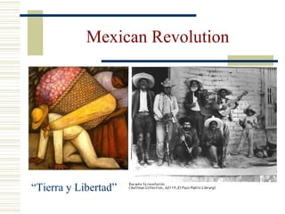 Mexican Revolution




“Tierra y Libertad”
 