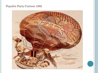 Populist Party Cartoon 1892
 