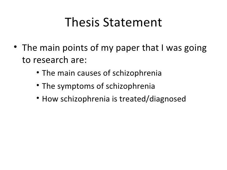 Length of a masters thesis outline