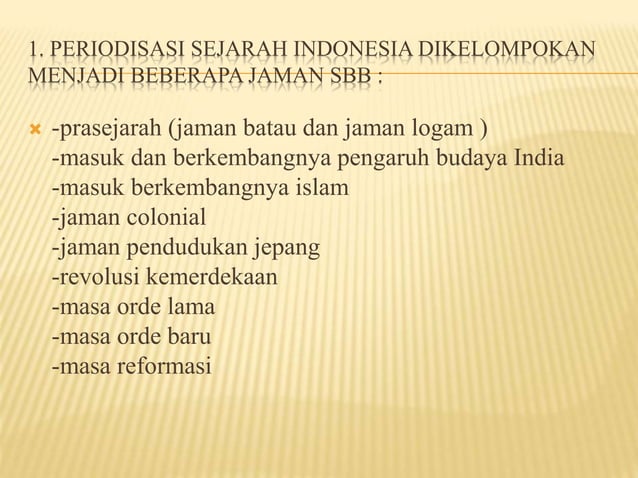 Periode, Kronologis dan Manfaat Belajar Sejarah - PerioDe Kronologis Dan Manfaat Belajar Sejarah 7 638