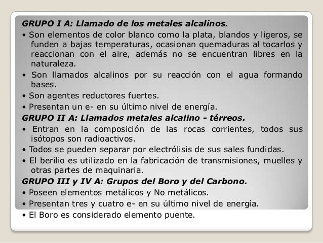 Periodicidad quimica