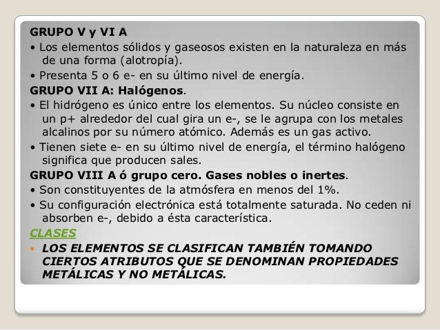 Periodicidad quimica