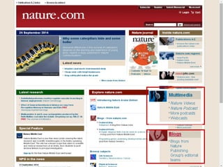 Le risorse informative biomediche a carattere periodico nel Web: percorsi
di ricerca. ISS - Roma, 27 - 28 ottobre 2014
 