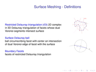 Mesh Surface Intersection