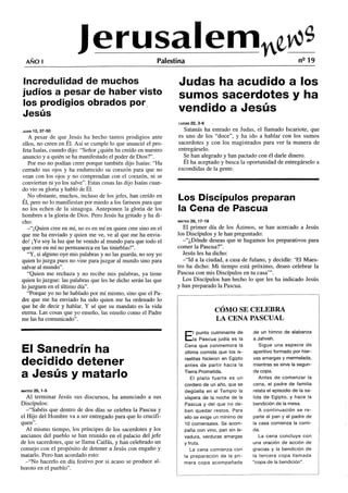 Periódico Triduo Pascual