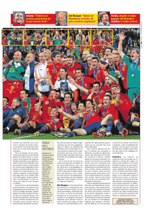camiseta españa mundial 2010