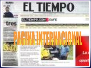 PAGINA INTERNACIONAL 