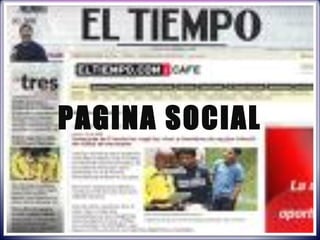 PAGINA SOCIAL 