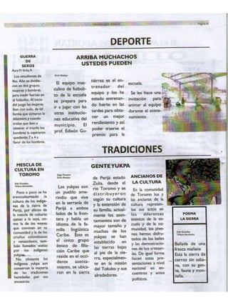 Peridico toromo