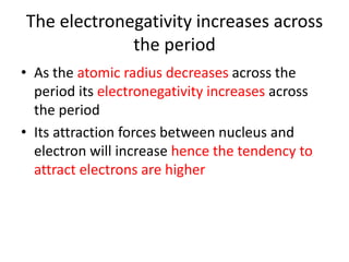 Inorganic Chemistry: Period 2 and 3
