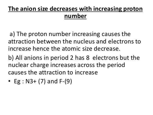 inorganic chemistry period 2 and 3 how to increase period size