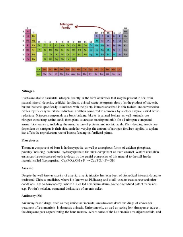 Periodic Table what family does arsenic belong to on the periodic table : Periodic table