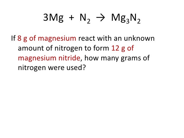 Chemical Reactions & Bonding