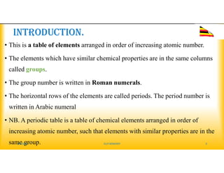 The Periodic table of elements by elly Kenny | PDF
